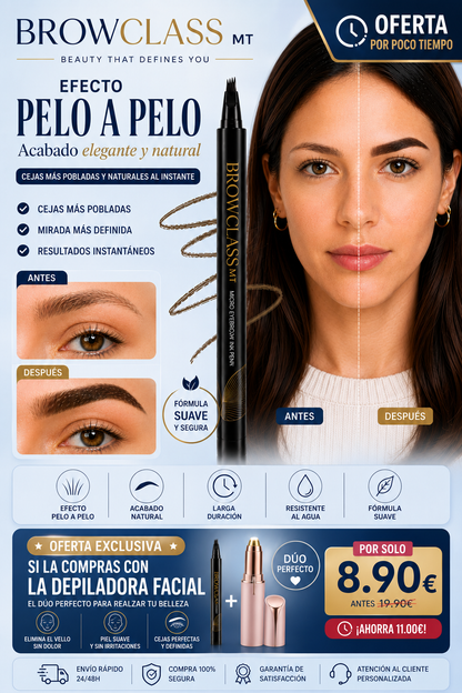 Browclass™ - Microblading de Cejas Impermeable 3D