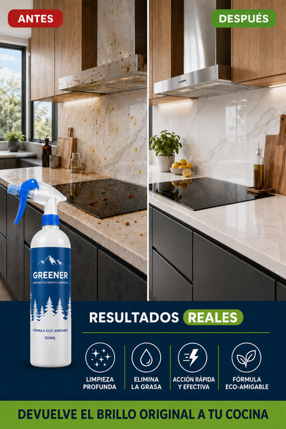 KIT GREENER - Producto Limpieza Multiusos Inteligente