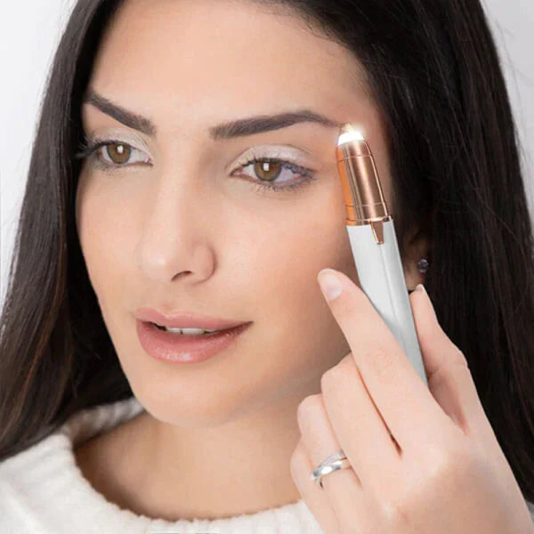 Depiladora facial de precisión indolora con BATERIA